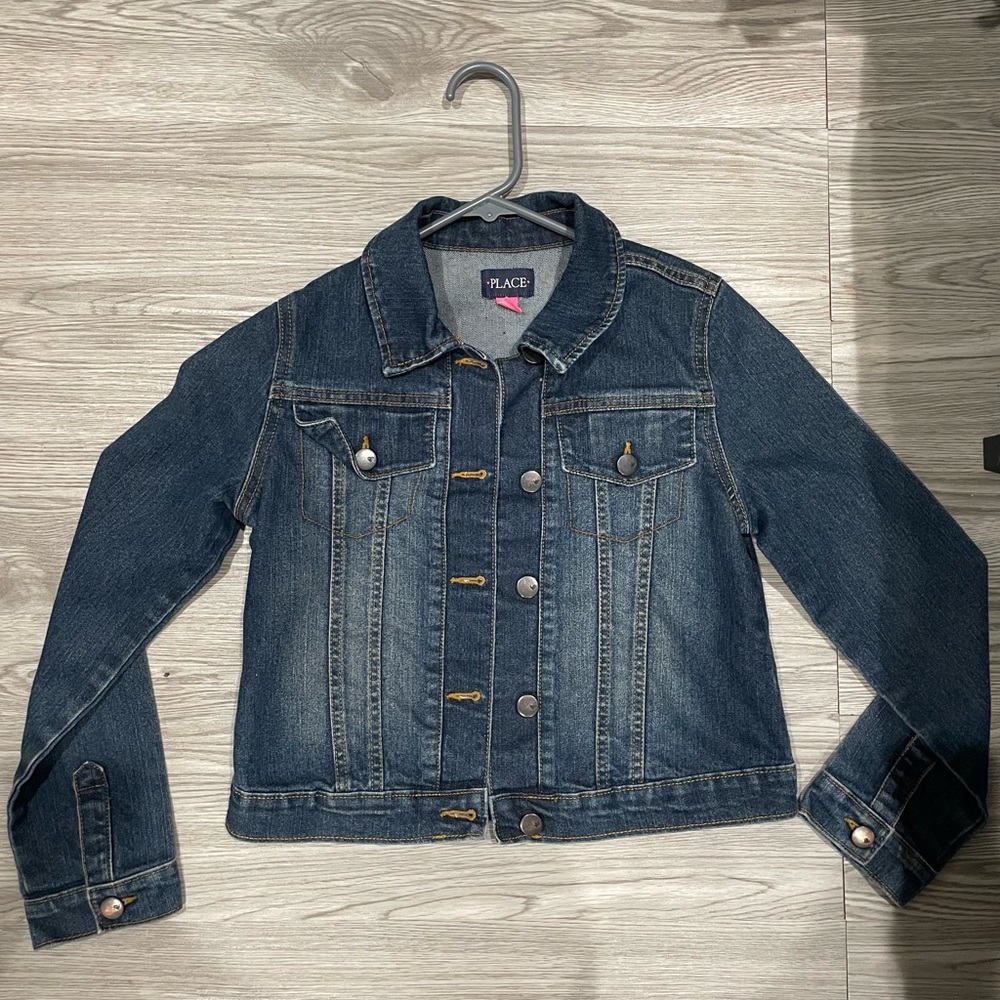 Place Blue Jean Jacket Trucker Style